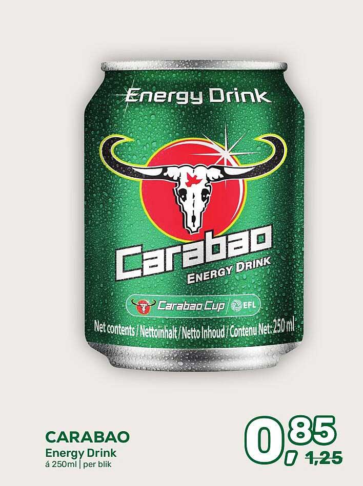 Carabao Energy Drink á 250ml | per blik