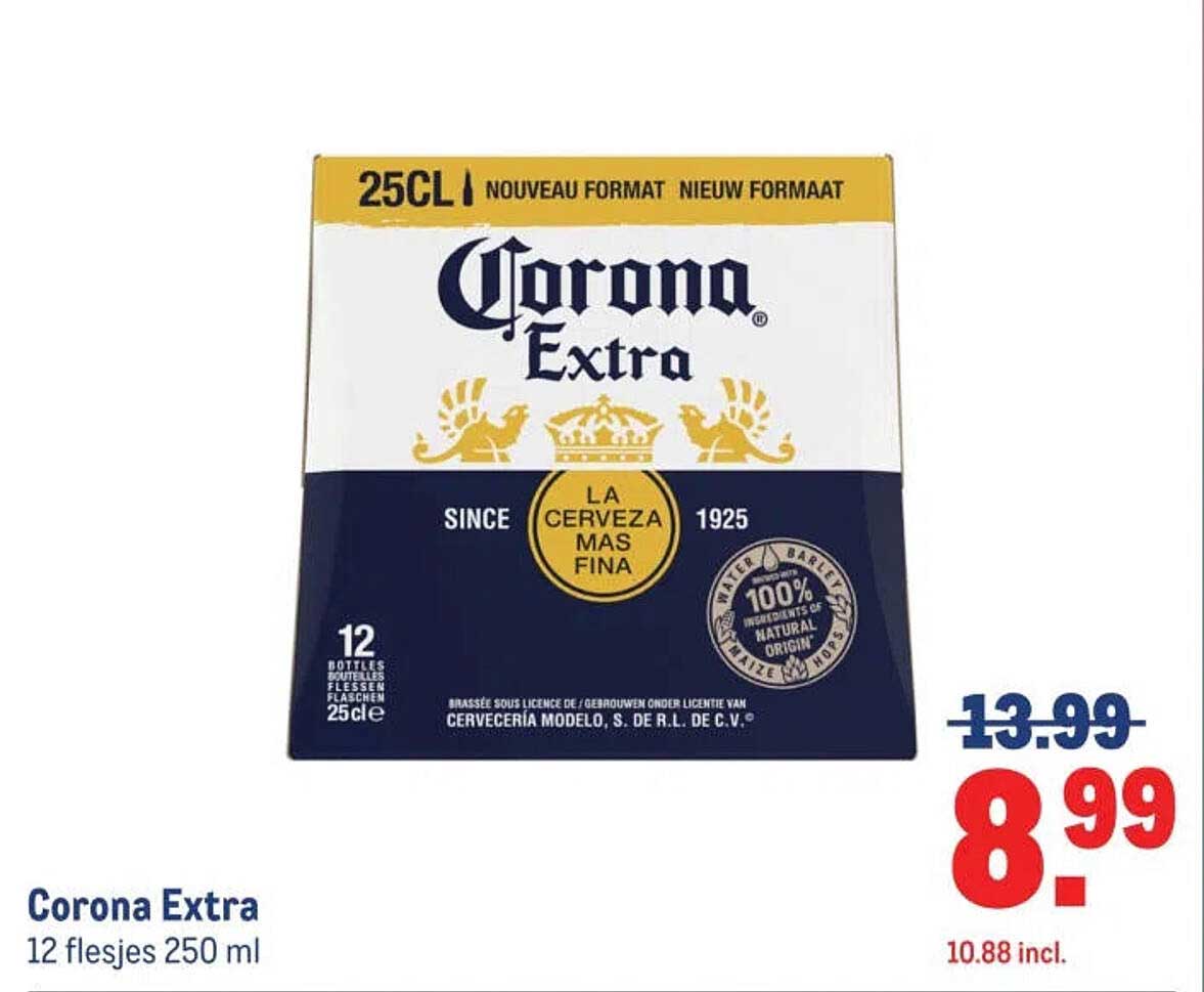Corona Extra 12 flesjes 250 ml