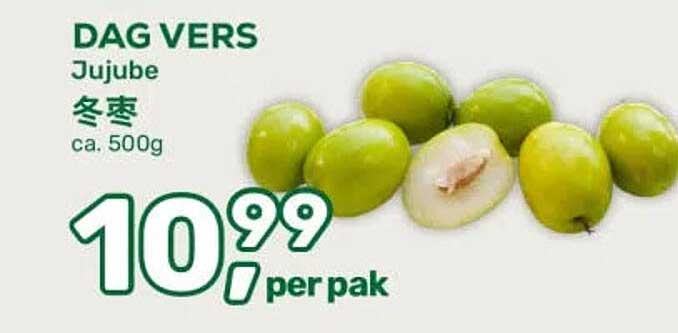 DAG VERS Jujube 冬枣 ca. 500g