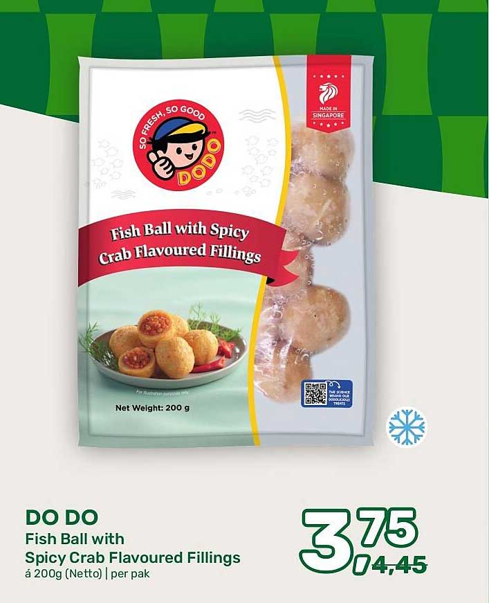 DO DO Fish Ball with Spicy Crab Flavoured Fillings