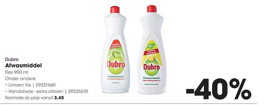 Dubro Afwasmiddel