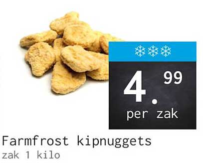 Farmfrost kipnuggets zak 1 kilo