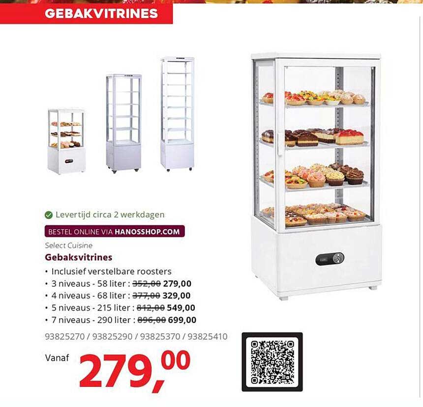 Gebaksvitrines