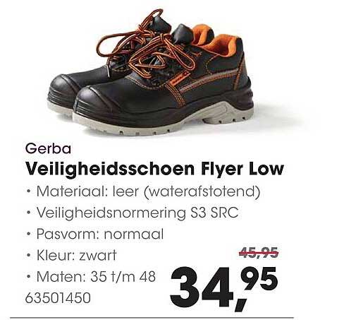 Gerba Veiligheidsschoen Flyer Low