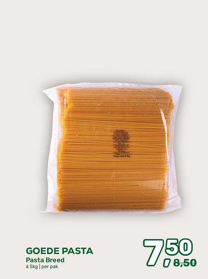 GOEDE PASTA Pasta Breed á 5kg | per pak