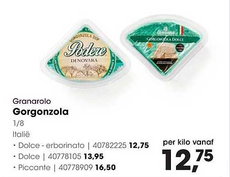 Granarolo Gorgonzola 1/8 Italië