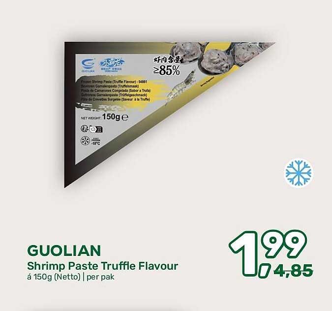 GUOLIAN Shrimp Paste Truffle Flavour á 150g (Netto) | per pak