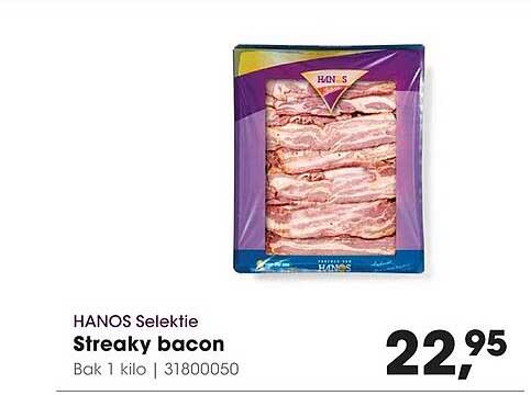 HANOS Selekktie Streaky bacon