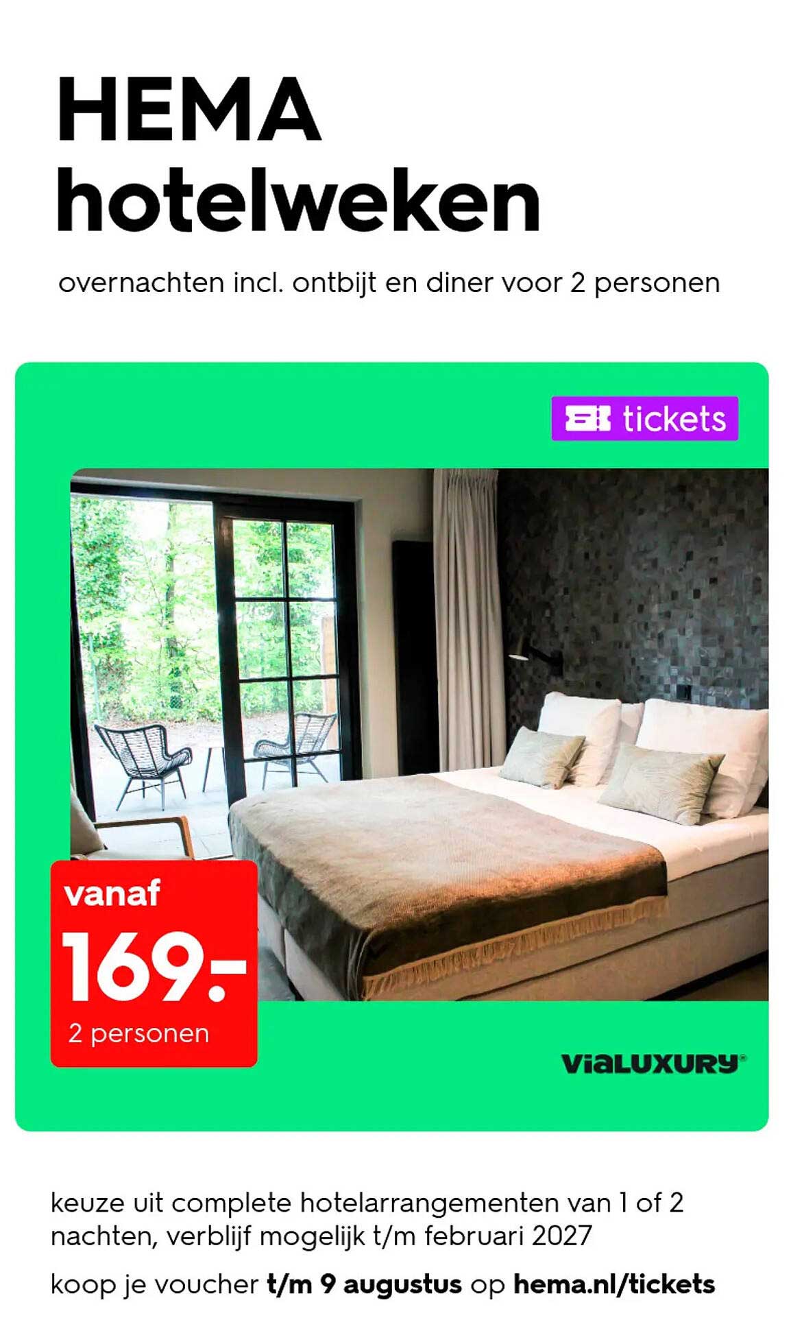 HEMA hotelweken