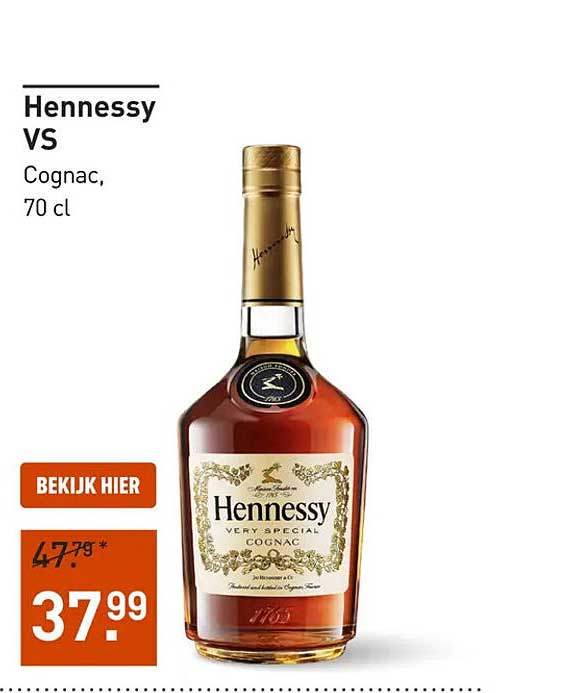 Hennessy VS Cognac, 70 cl