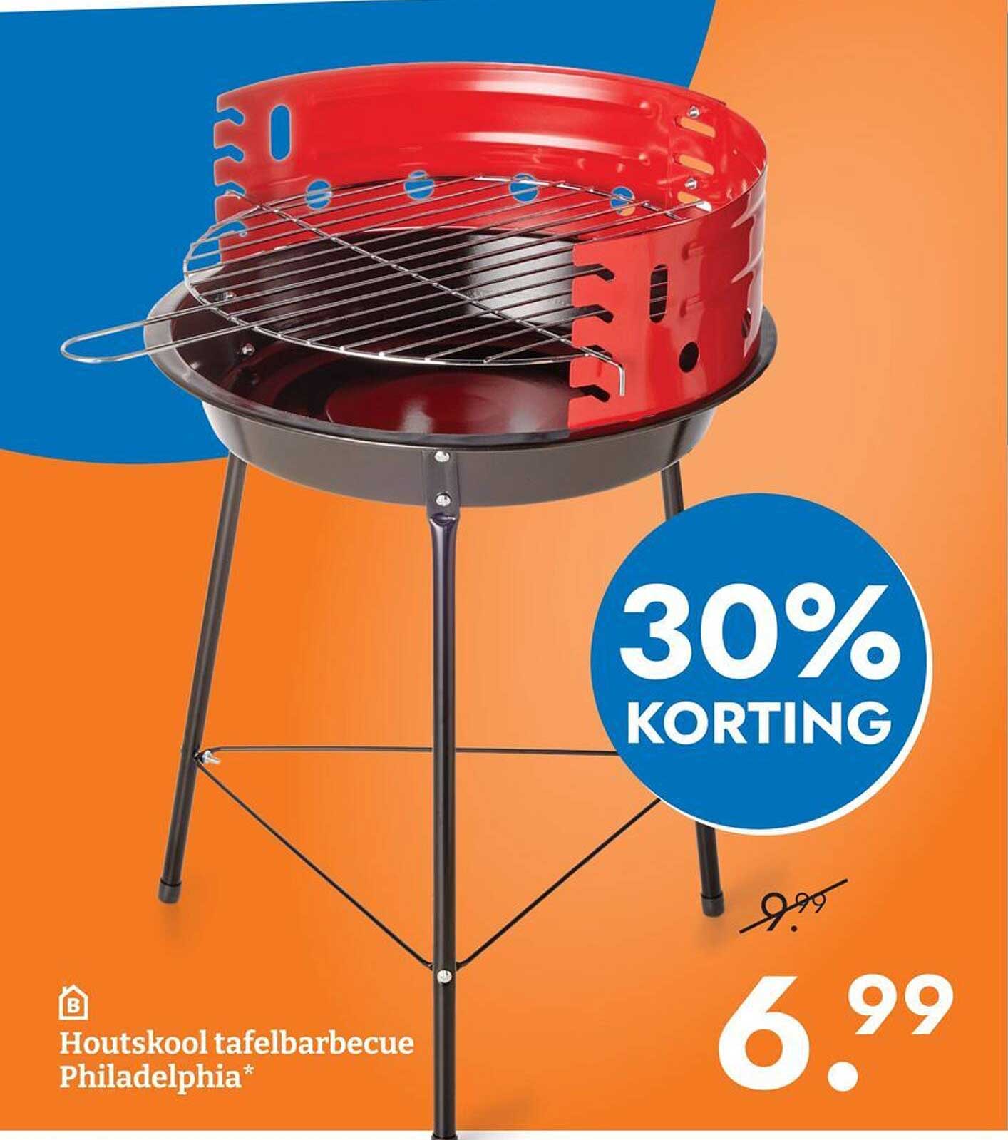 Houtskool tafelbarbecue Philadelphia*