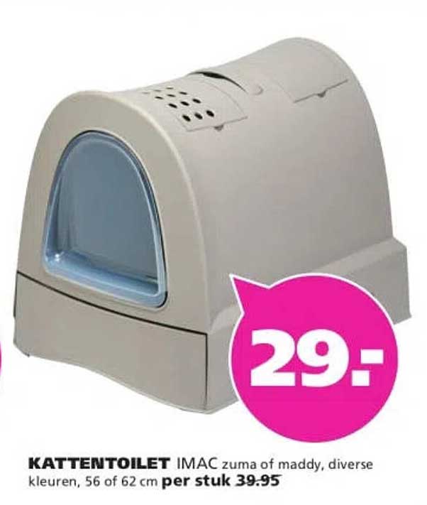 KATTENTOILET IMAC zuma of maddy, diverse kleuren, 56 of 62 cm