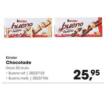 Kinder Chocolade