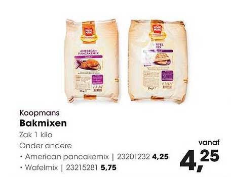 Koopmans Bakmixen