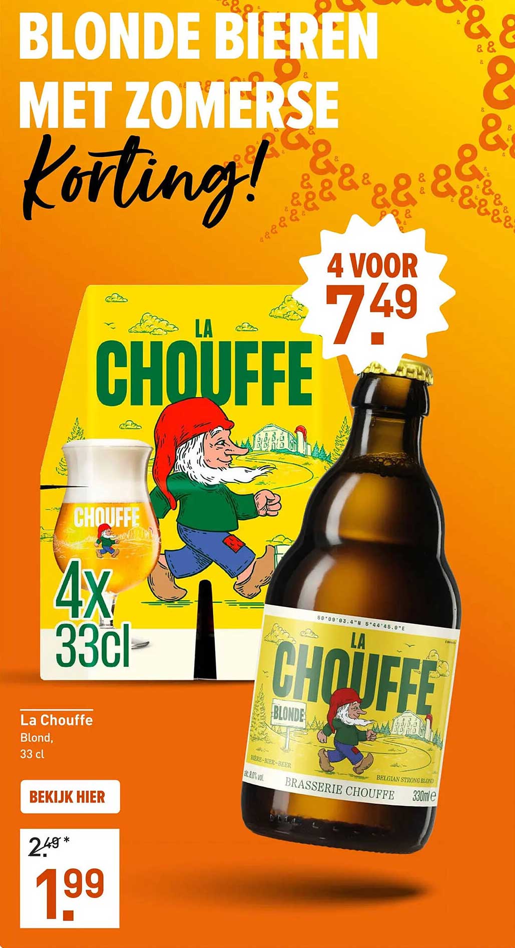 La Chouffe Blond, 33 cl