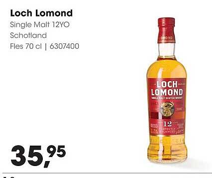 Loch Lomond Single Malt 12YO Schotland Fles 70 cl | 6307400