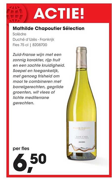 Mathilde Chapoutier Sélection Solère Duché d’Uzès - Frankrijk Fles 75 cl | 8208700