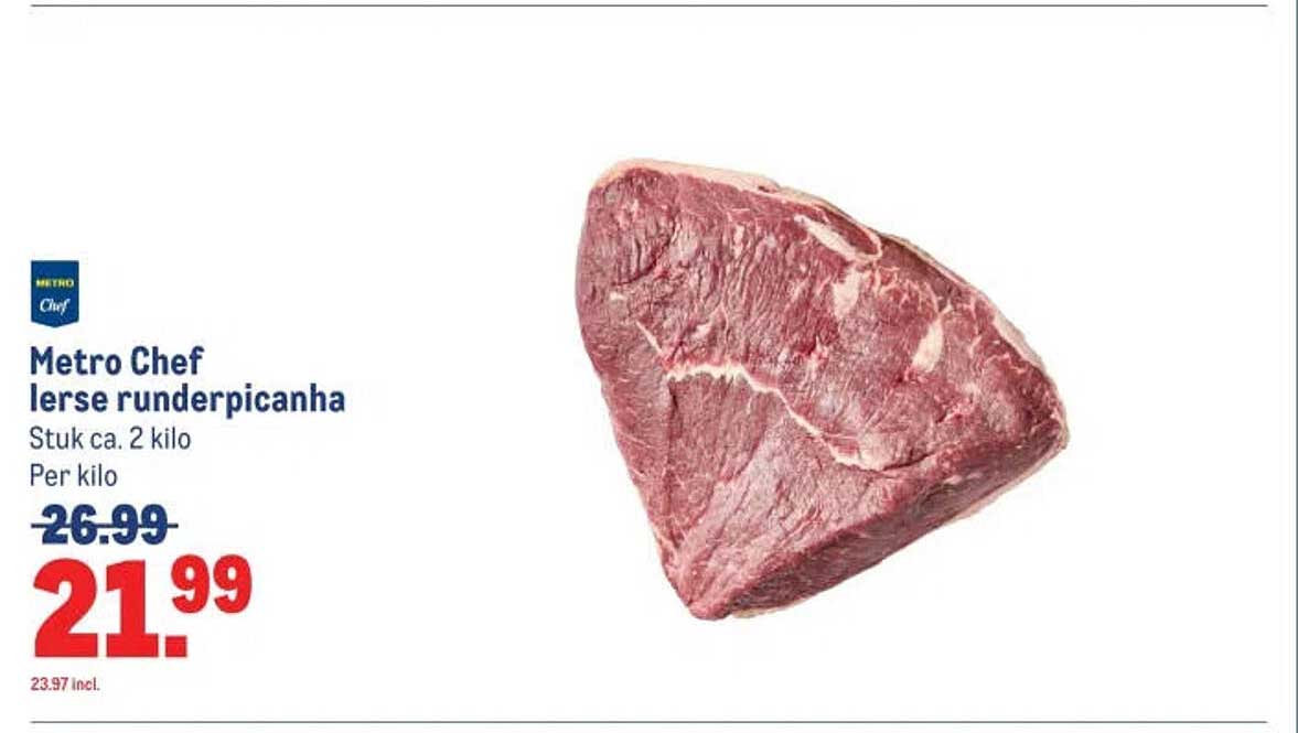 Metro Chef Ierse runderpicanha