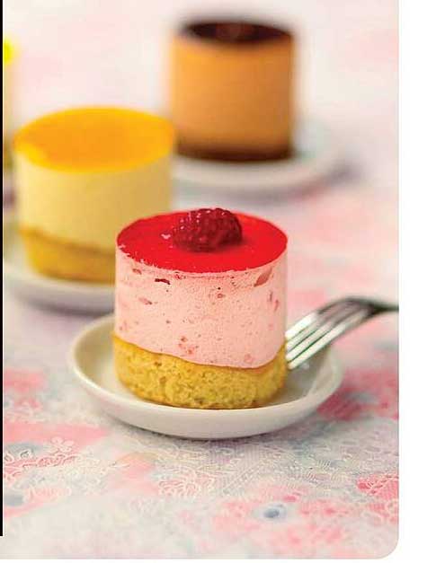 Mini mousse taartjes