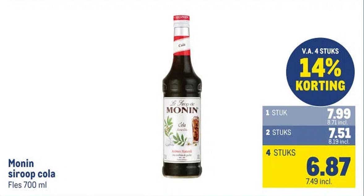 Monin siroop cola