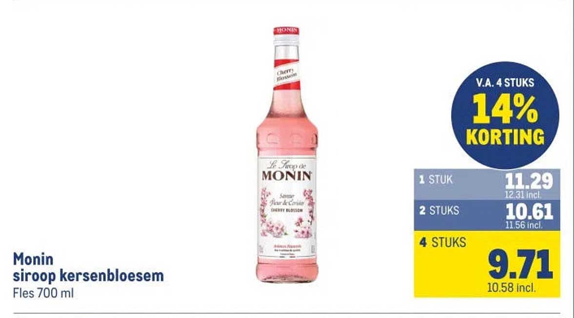 Monin siroop kersenbloesem