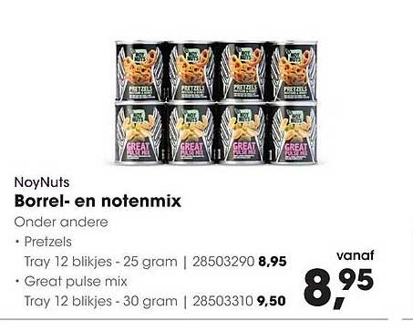 NoyNuts Borrel- en notenmix