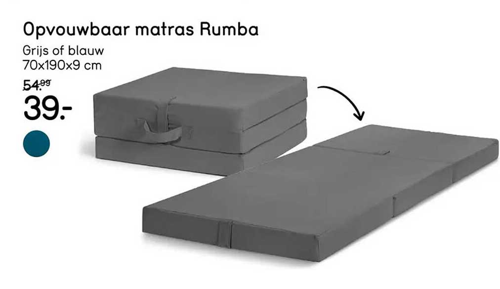 Opvouwbaar matras Rumba