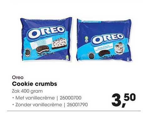 Oreo Cookie crumbs