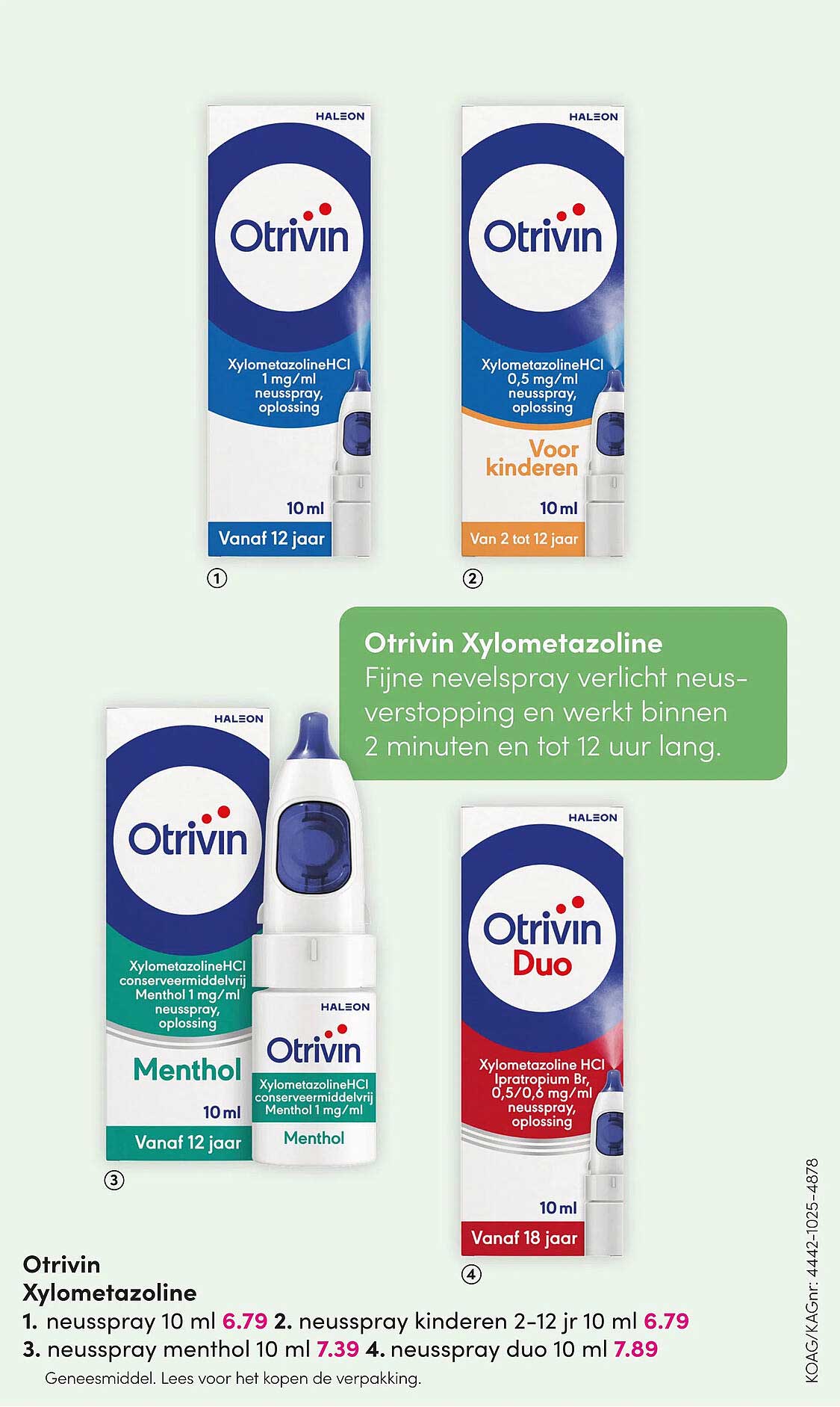 Otrivin Xylometazoline