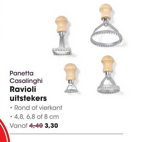 Panetta Casalinghi Ravioli uitstekers