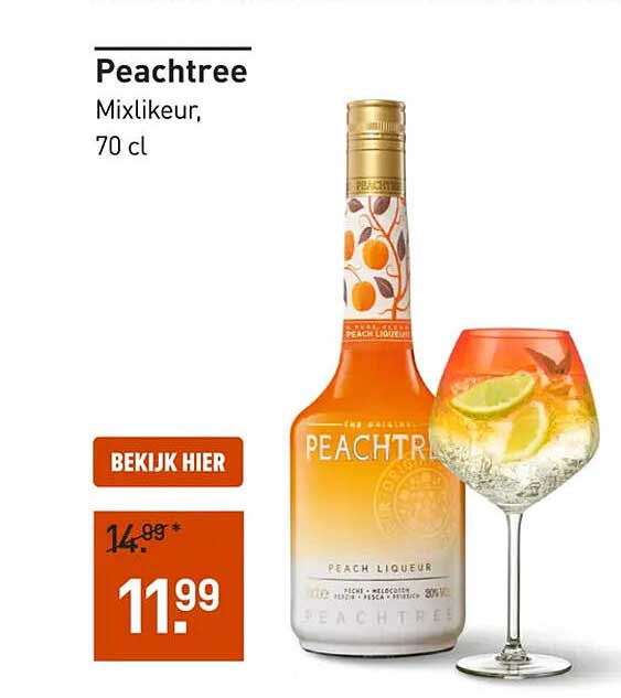 Peachtree Mixlikeur, 70 cl