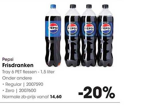 Pepsi Frisdranken