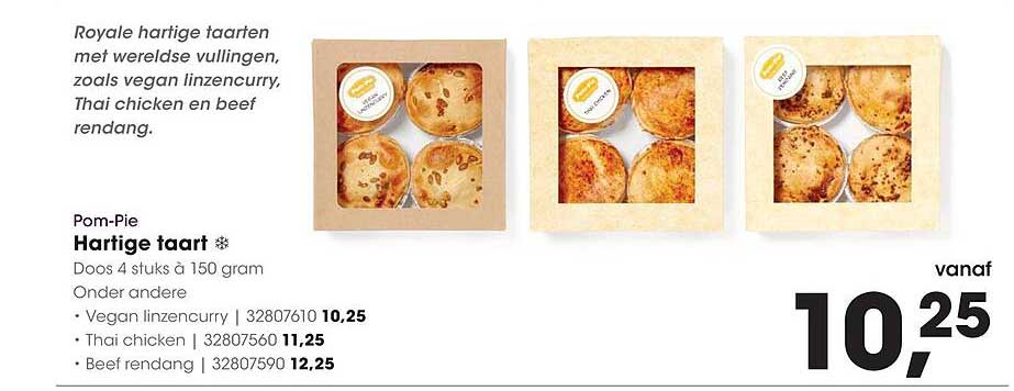 Pom-Pie Hartige taart