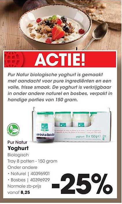 Pur Natur Yoghurt Biologisch