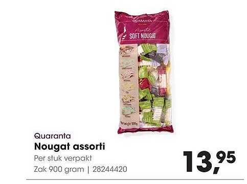 Quaranta Nougat assorti