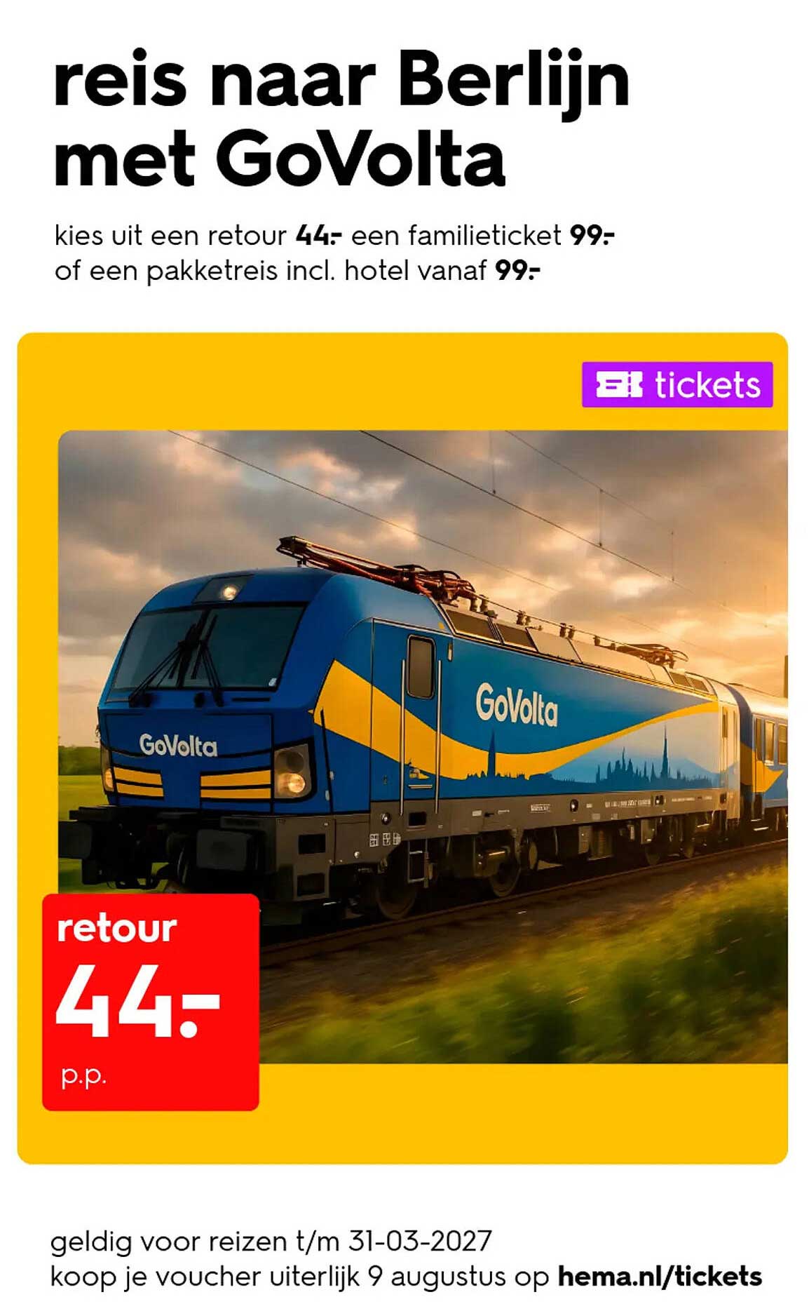 reis naar Berlijn met GoVolta