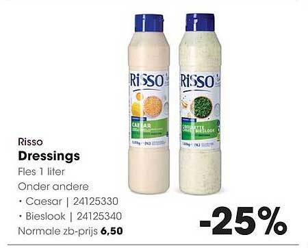 Risso Dressings