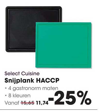 Select Cuisine Snijplank HACCP