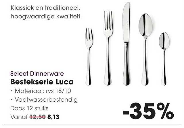 Select Dinnerware Bestekserie Luca