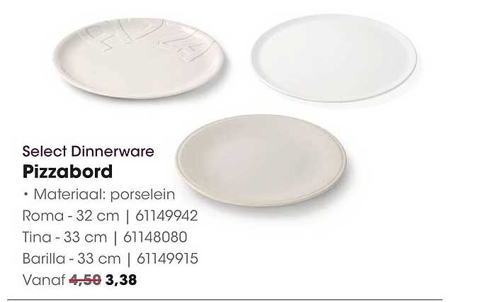 Select Dinnerware Pizzabord
