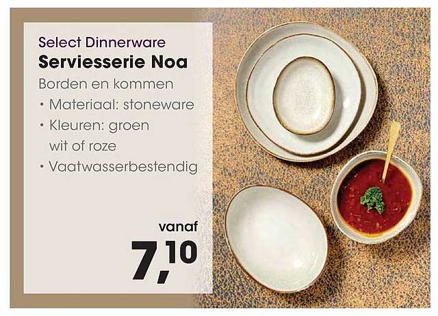 Select Dinnerware Serviesserie Noa
