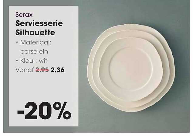 Serax Serviesserie Silhouette