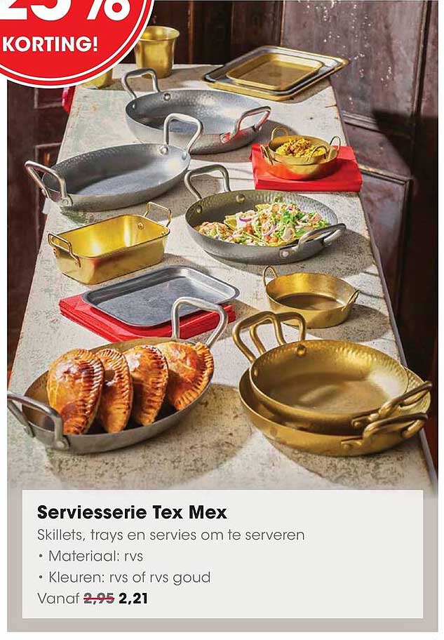Serviesserie Tex Mex