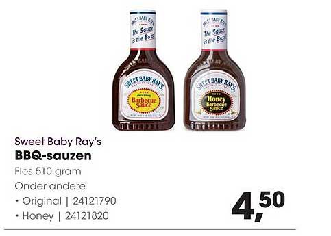 Sweet Baby Ray’s BBQ-sauzen
