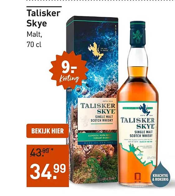 Talisker Skye Malt, 70 cl