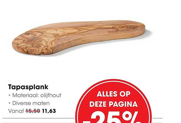 Tapasplank