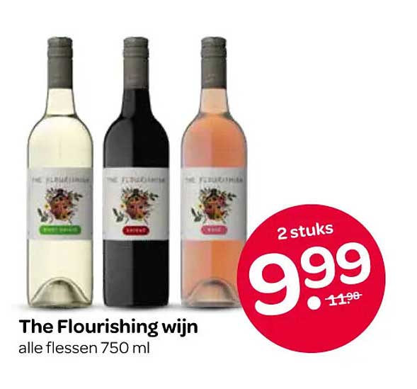 The Flourishing wijn alle flessen 750 ml 2 stuks