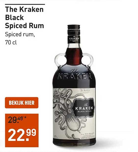 The Kraken Black Spiced Rum