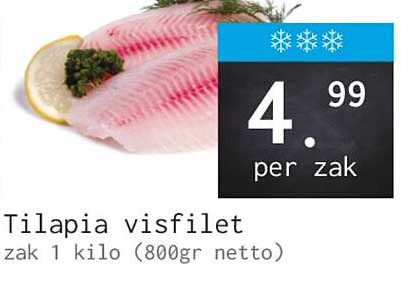 Tilapia visfilet