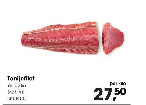 Tonijnfilet Yellowfin Sashimi 38134108